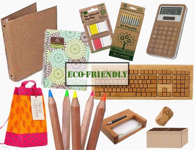 Browse sustainable office supplies