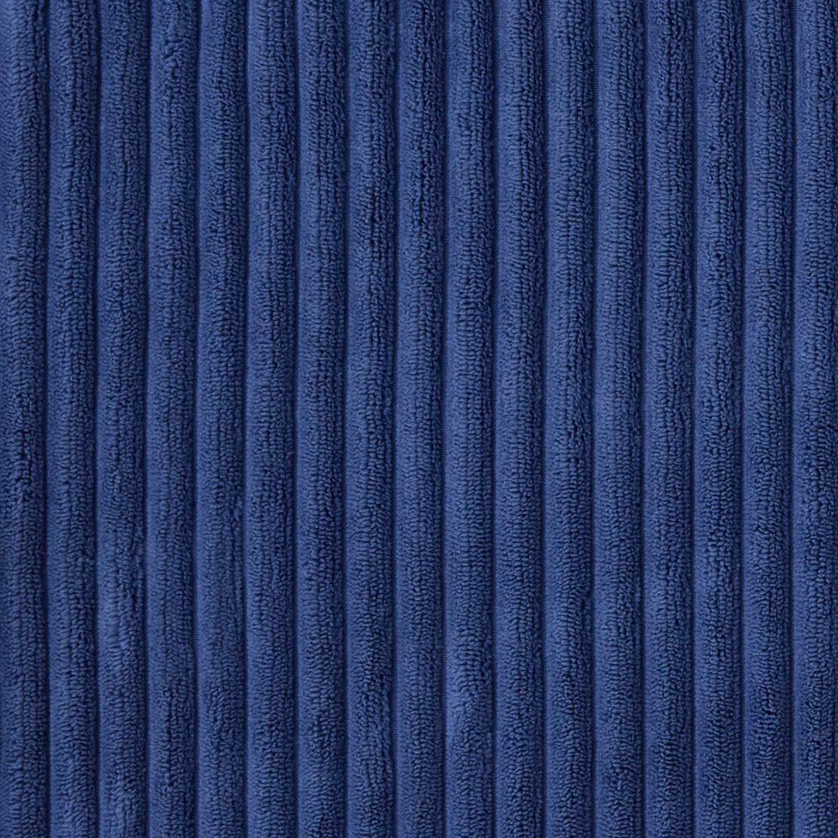 Luxury Corduroy Dark Blue 3Piece Comforter Set Queen Eco Trade Company