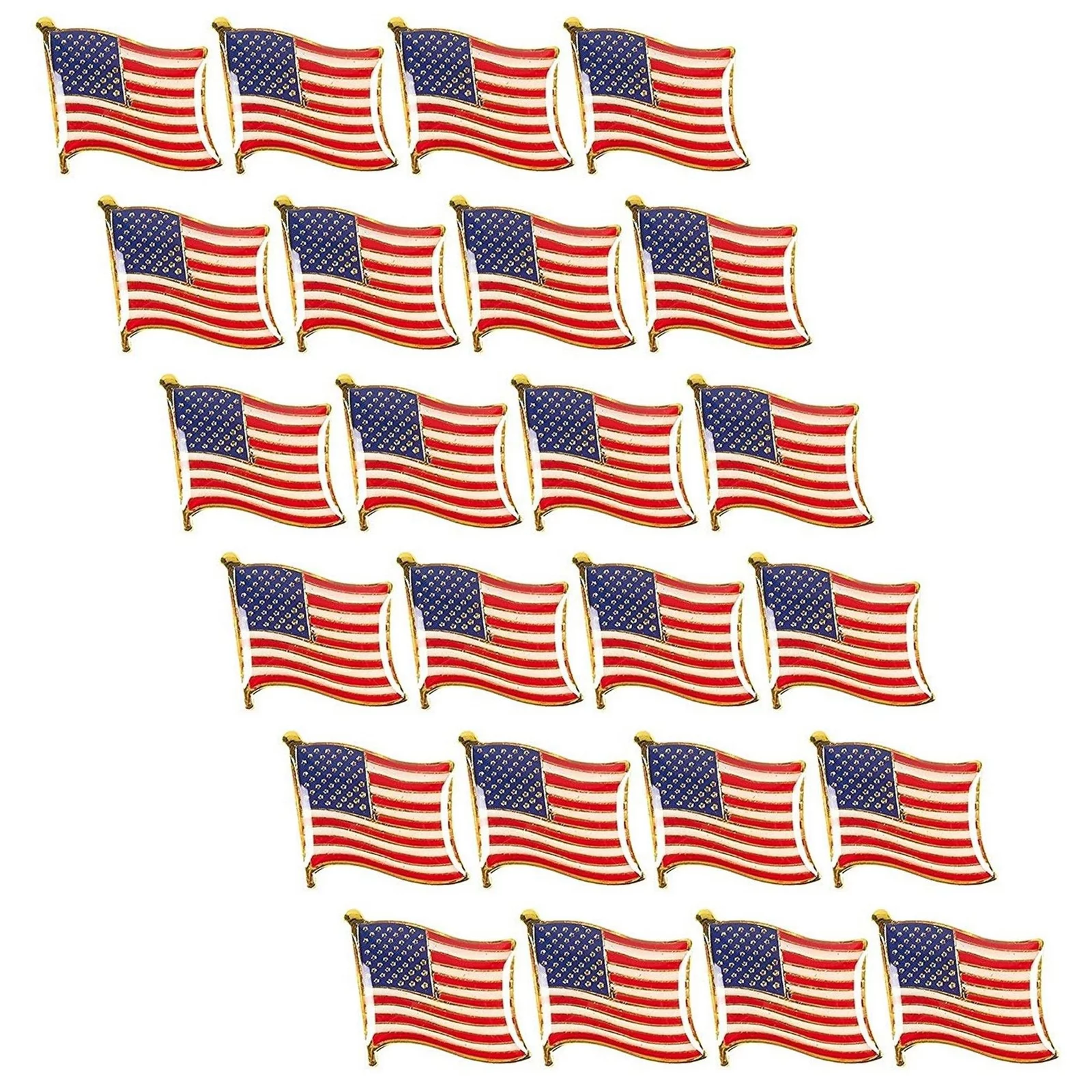 American Flag Lapel Pins - Eco Trade Company