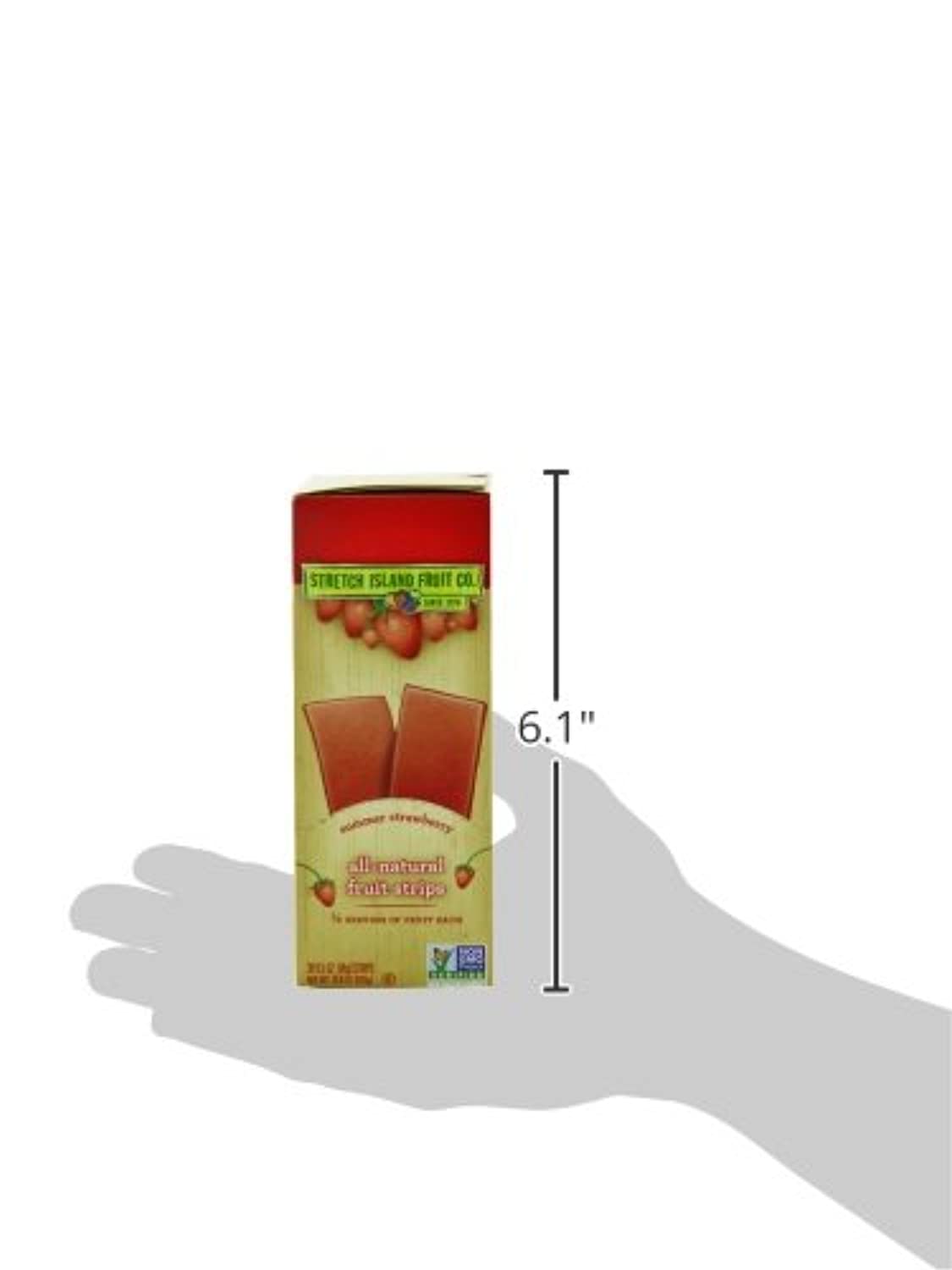Stretch Island Original Fruit Leather, Strawberry, 0.5 Ounce Leathers, 30 Count - Eco Trade Company