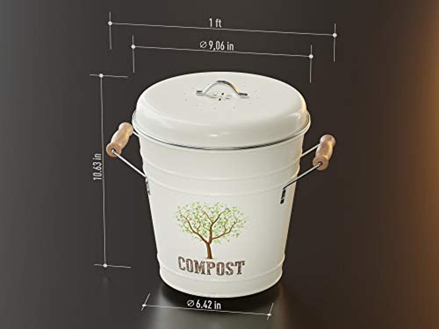 Compost Bin for Kitchen Counter - Eco Trade Company