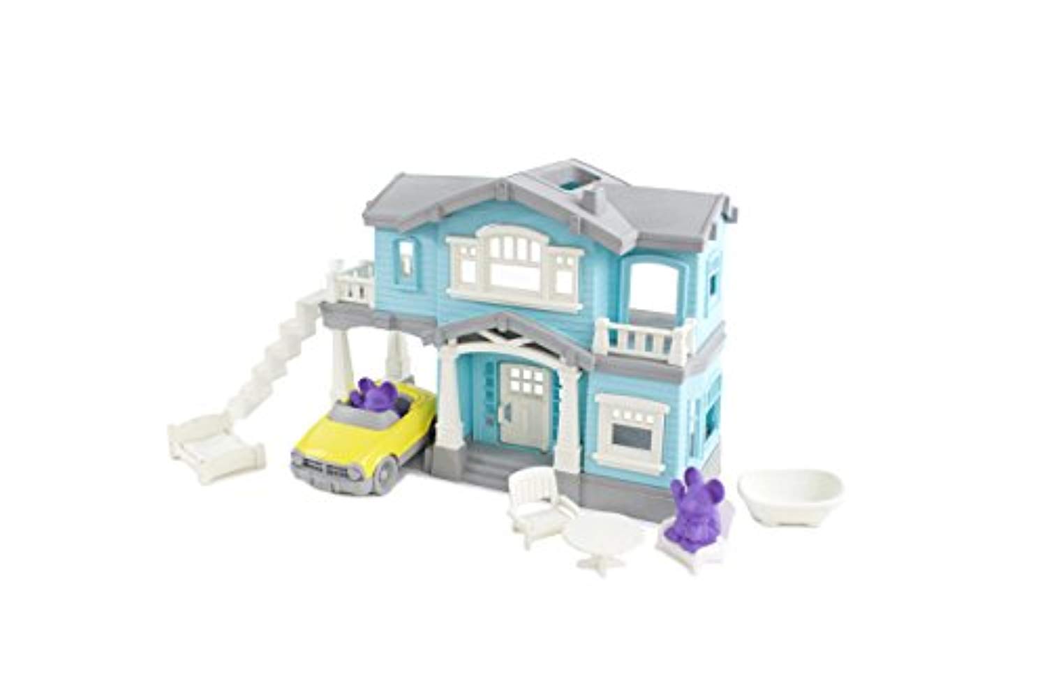 Play House Playset from Green Toys - Made in the USA from 100% Recycled Plastic from Used Milk Jugs - Eco Trade Company