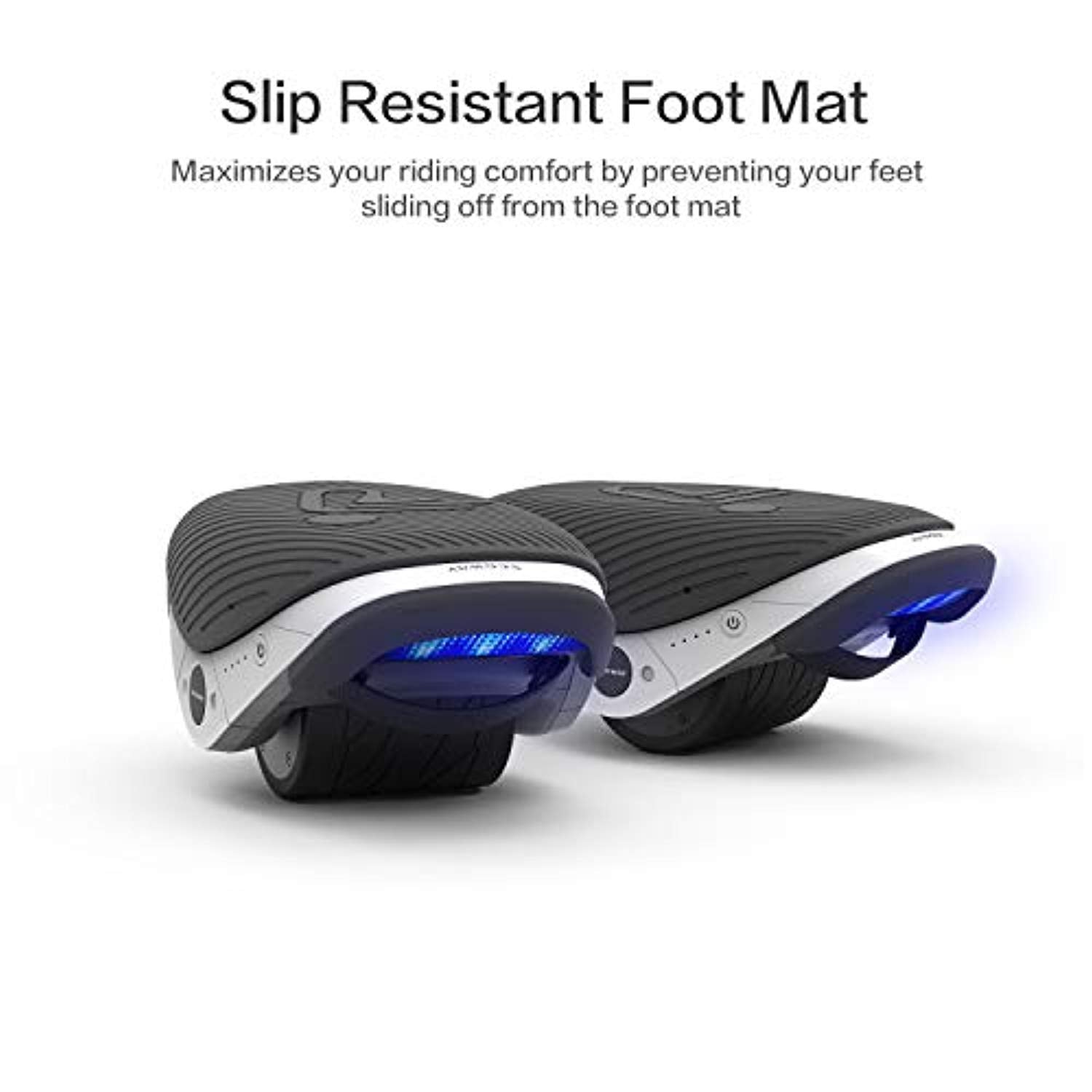 Electric Roller Skates Hovershoes, Two Wheels self Balancing Scooter with RGB LED, Rollerblades for Kids and Adults - Eco Trade Company