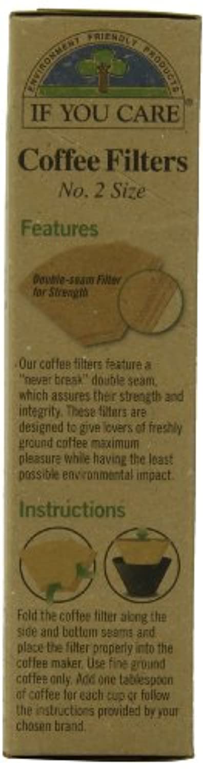 Biodegradable Coffee Filters, 100-Count Boxes - Pack of 12 - Eco Trade Company
