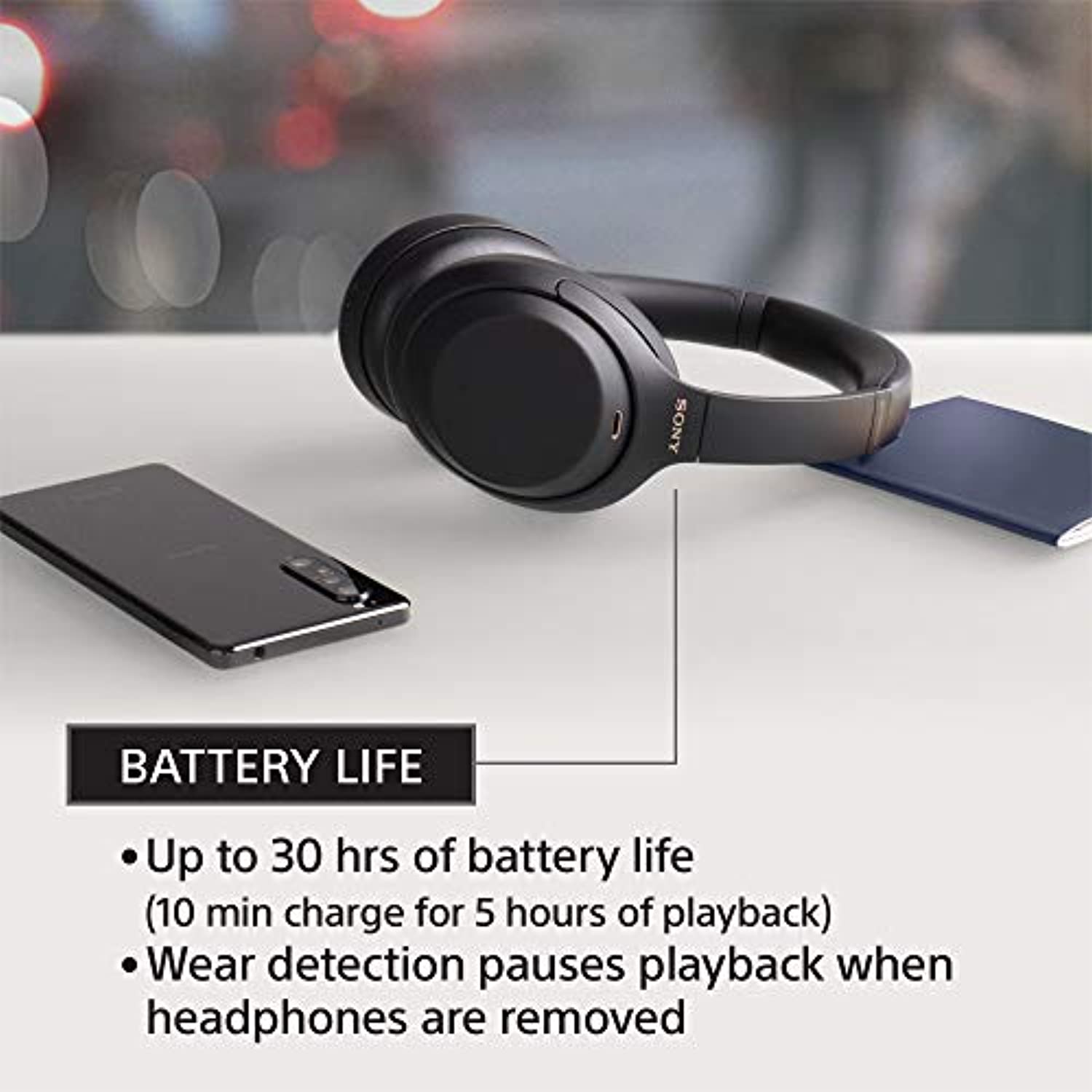 Wireless Industry Leading Noise Canceling Overhead Headphones with Mic for Phone-Call and Alexa Voice Control - Eco Trade Company