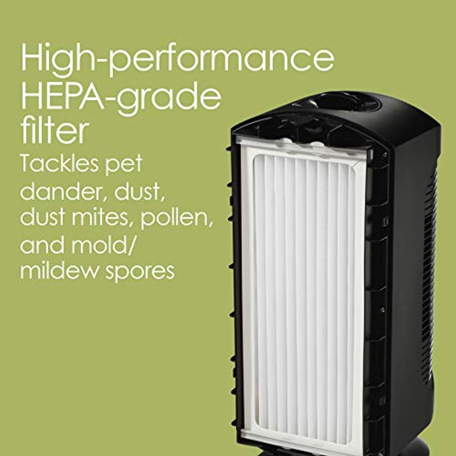 Hamilton Beach TrueAir Air Purifier for Home or Office with Permanent True HEPA Filter for Allergies and Pets, Ultra Quiet - Eco Trade Company