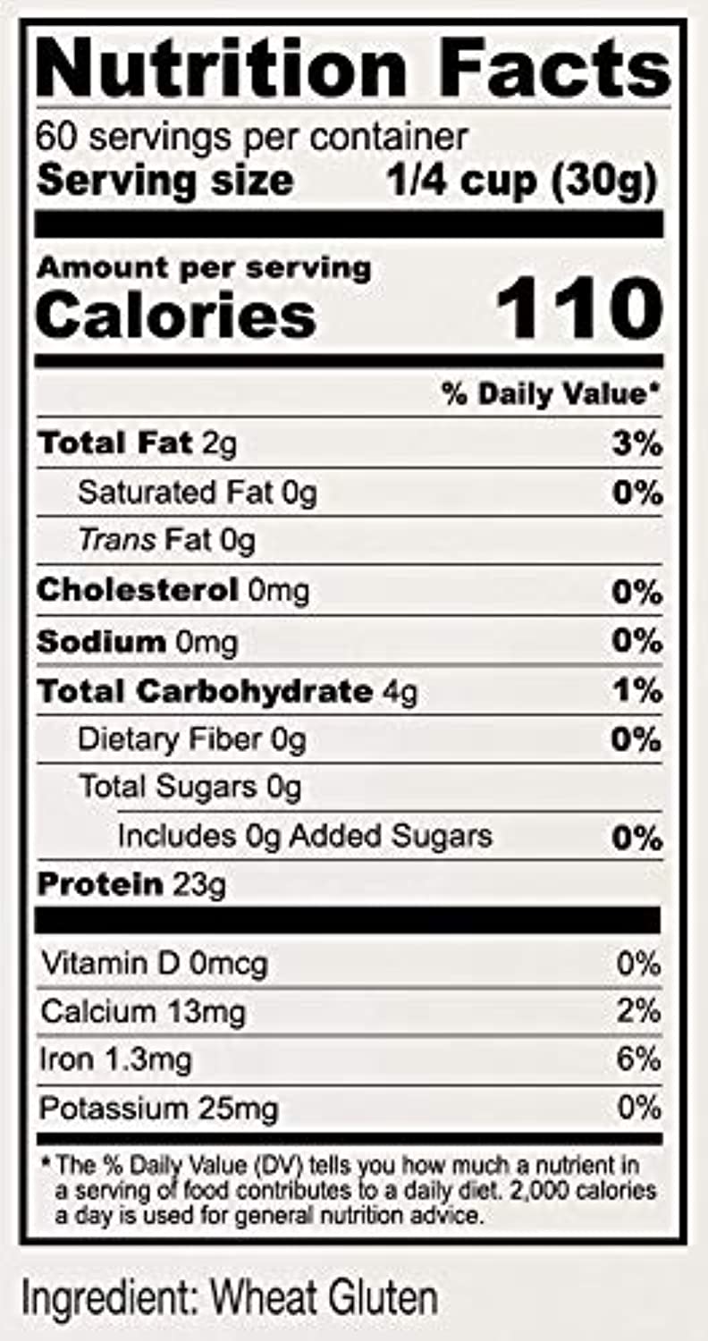 Anthony's Vital Wheat Gluten, 4lbs, High in Protein, Vegan, Non GMO, Keto Friendly, Low Carb - Eco Trade Company
