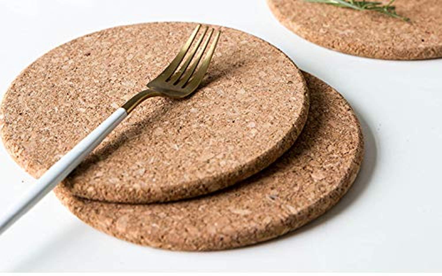 Heat-resistant Round Cork Coasters - Eco Trade Company