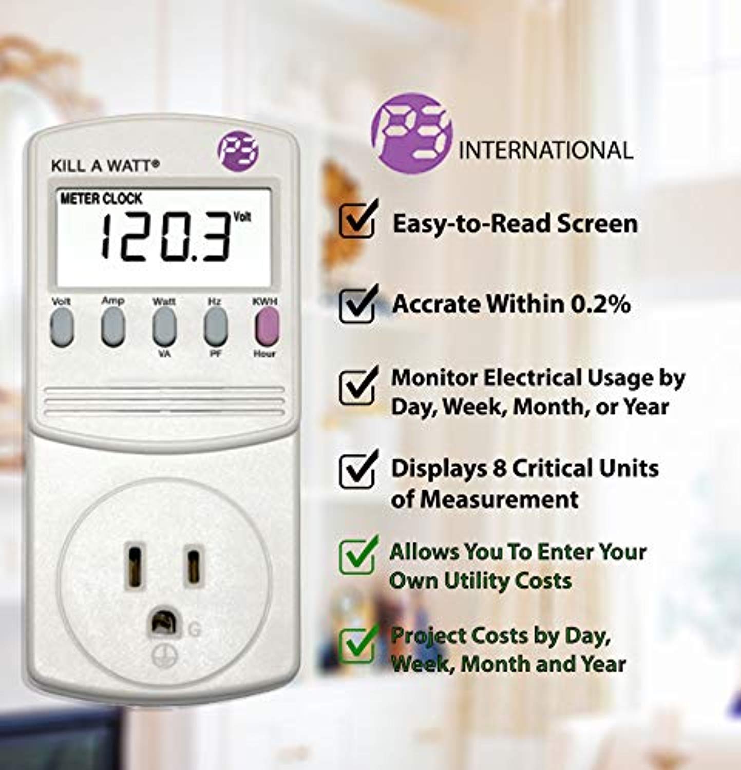 Eco Friendly Electricity Usage Monitor - Eco Trade Company
