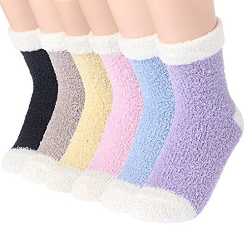 Plush Slipper Socks for Women - Eco Trade Company