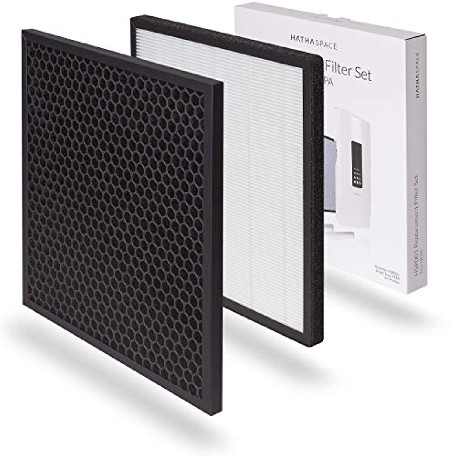 Certified Replacement Filters for HSP001 Smart True HEPA Air Purifier, 1 Set (True HEPA) - Eco Trade Company
