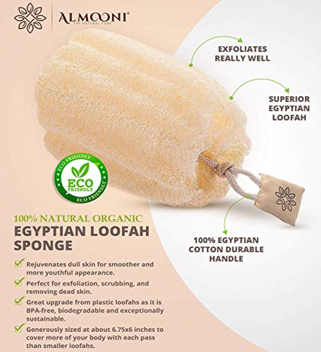 Natural Shower Loofah Sponge - Eco Trade Company
