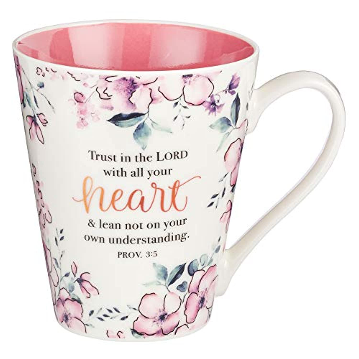 Inspirational Coffee Cups with Bible Verse 13-Ounce Ceramic - Eco Trade Company