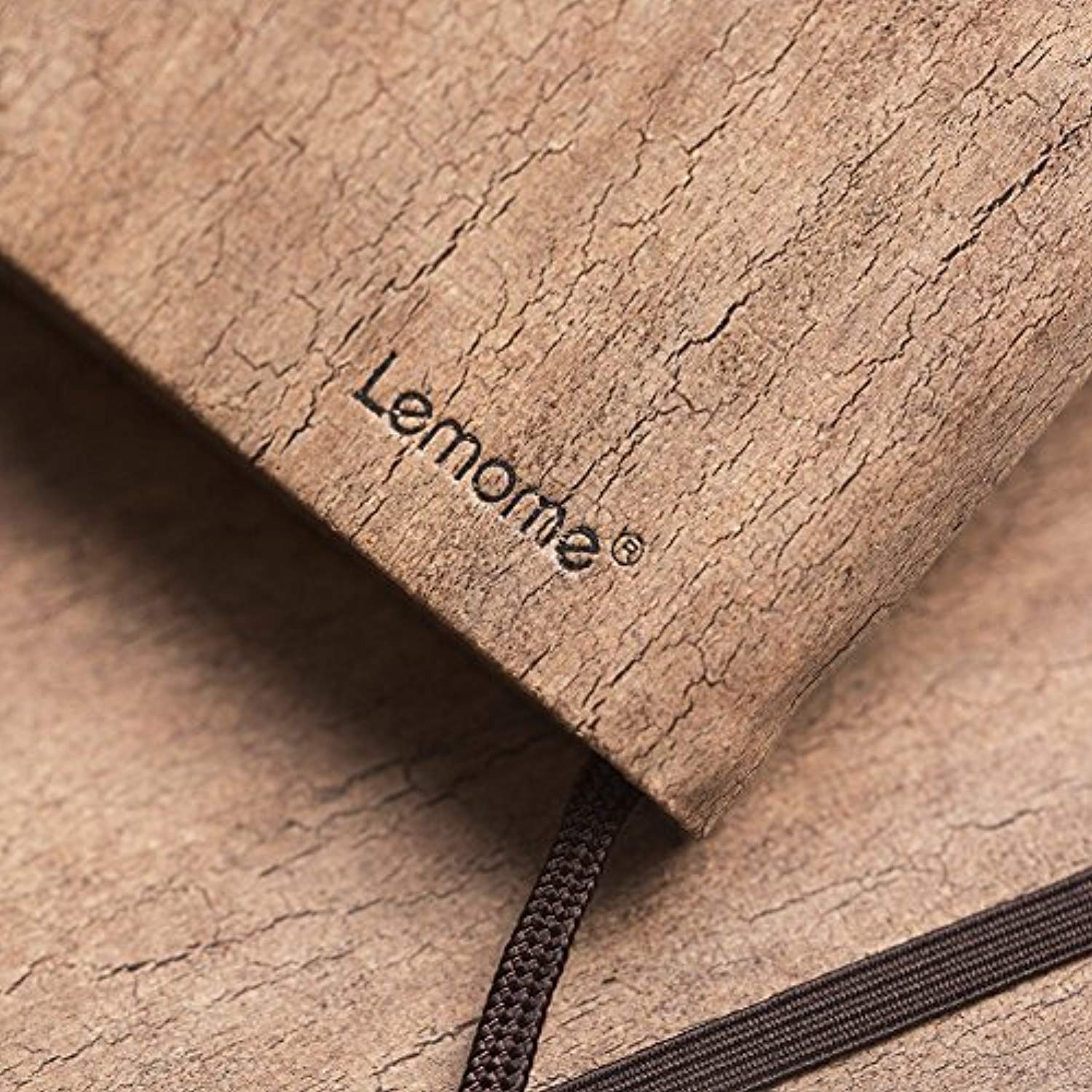 Eco-Friendly Natural Cork Hardcover Writing Notebook with Pen Loop & Premium Thick Paper + Page Dividers Gifts, A5 (5x8) Bound Notebook - Eco Trade Company