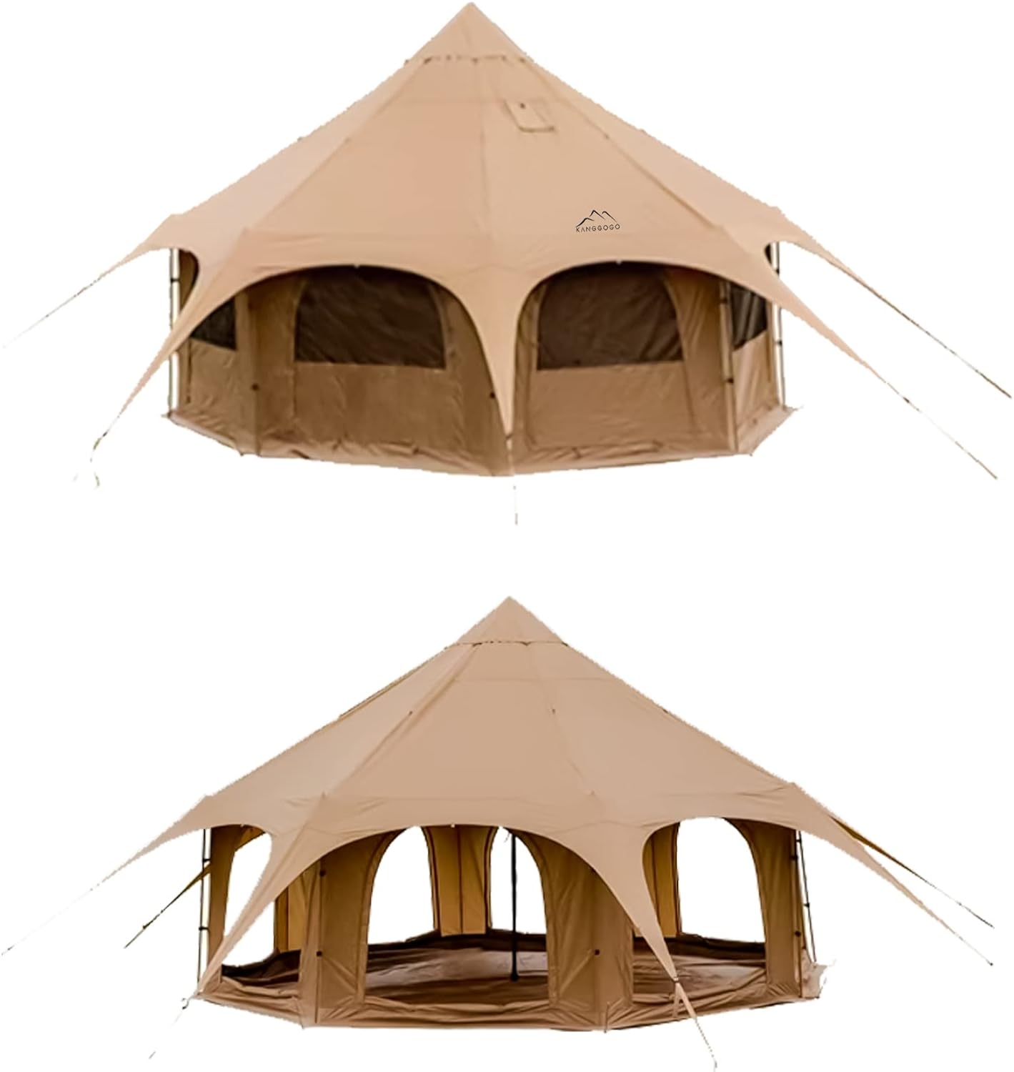 bell tent 6 person Cotton Canvas Tent Bell