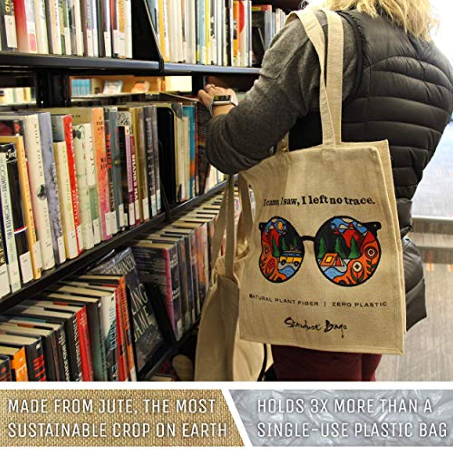 Eco-friendly Jute Grocery Bags - Eco Trade Company