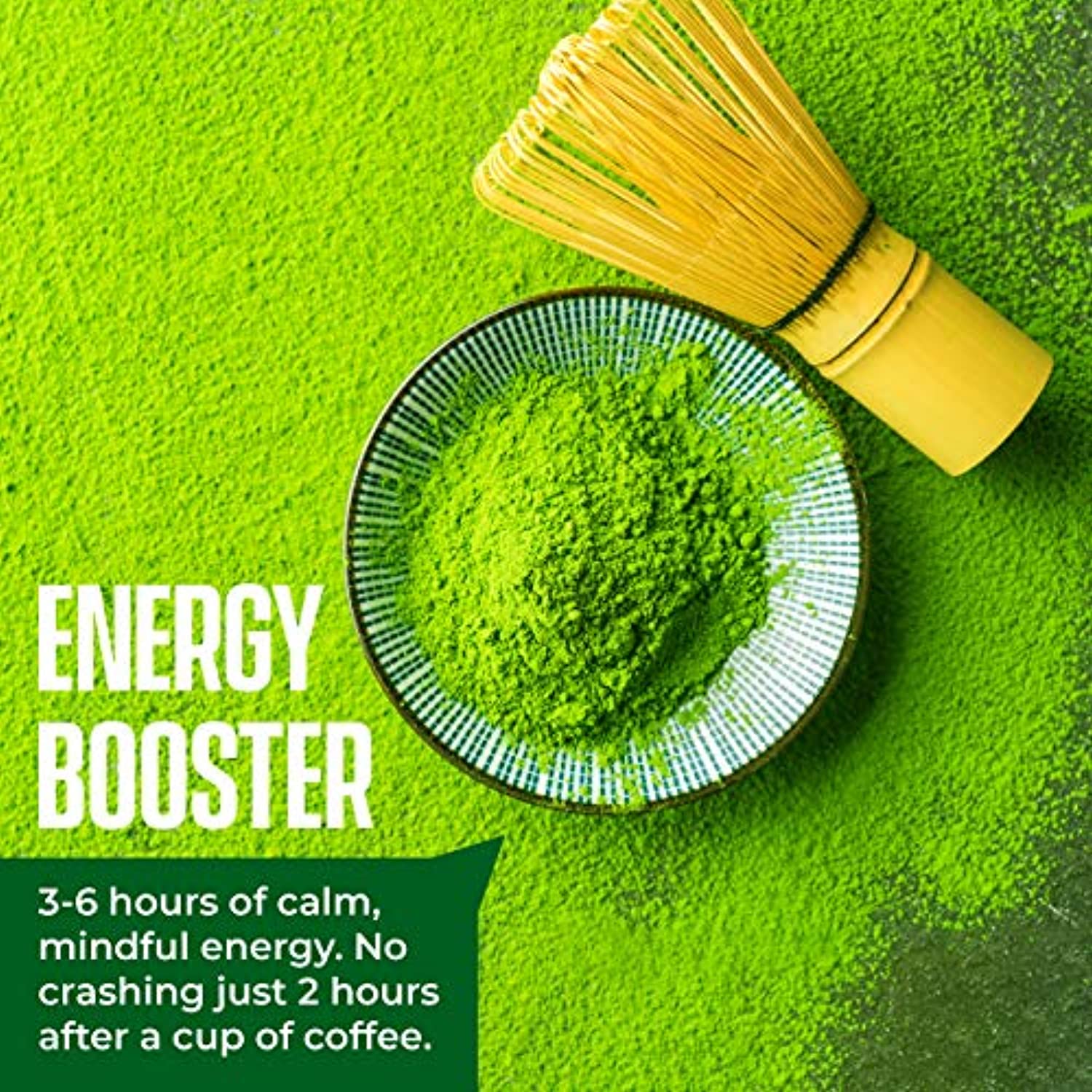 Kiss Me Organics Matcha Green Tea Powder - Organic Japanese Culinary Grade Matcha - Eco Trade Company