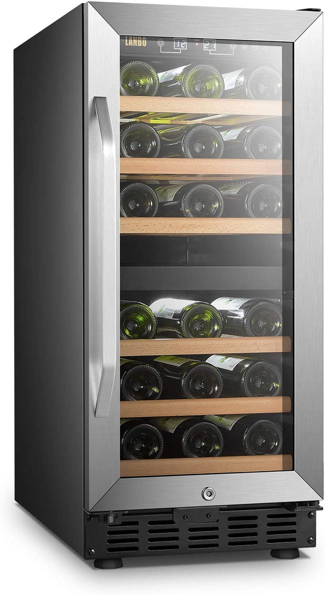 Dual Zone Compressor Wine Refrigerator, Energy Efficient Eco Trade