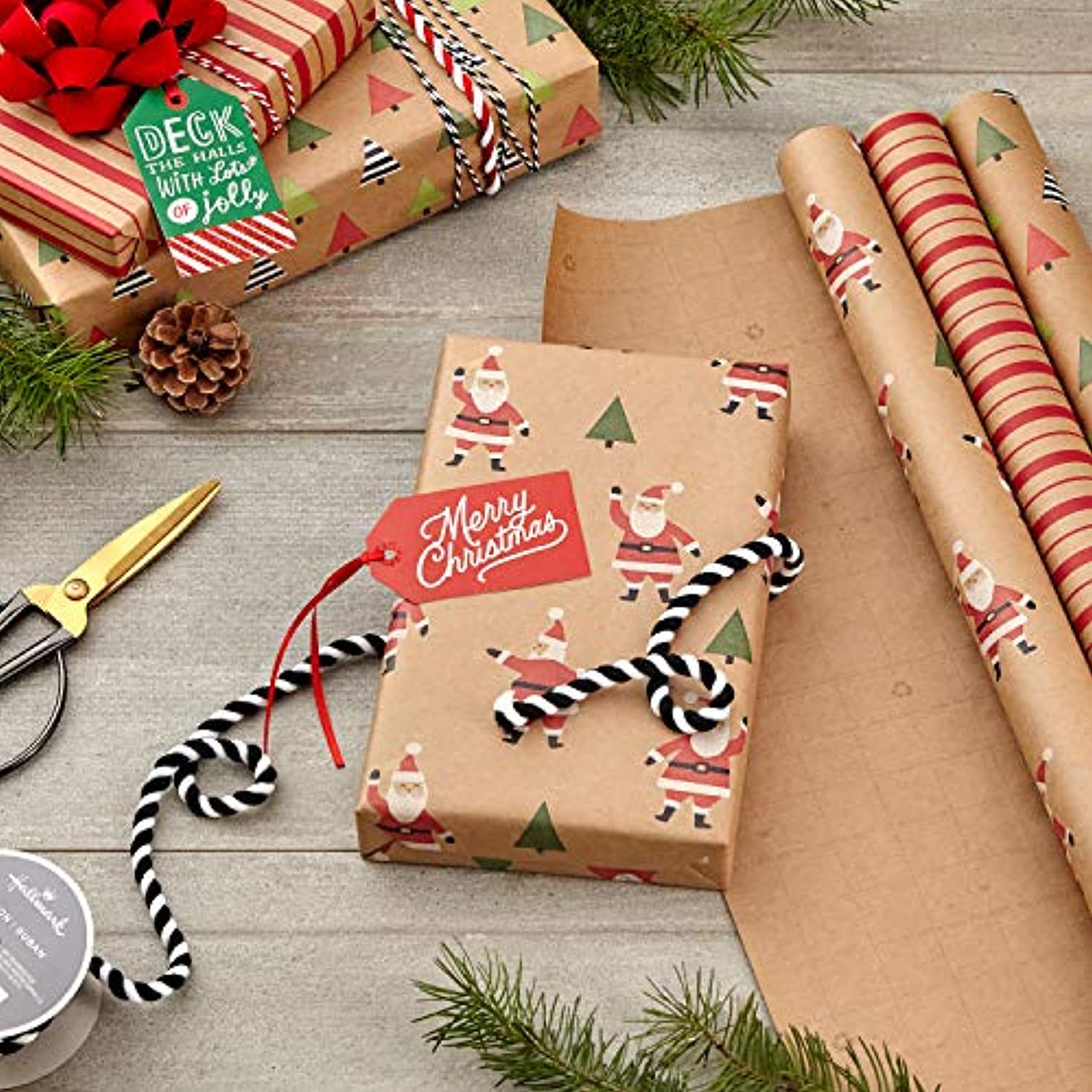 Sustainable Christmas Wrap Made in USA - Eco Trade Company
