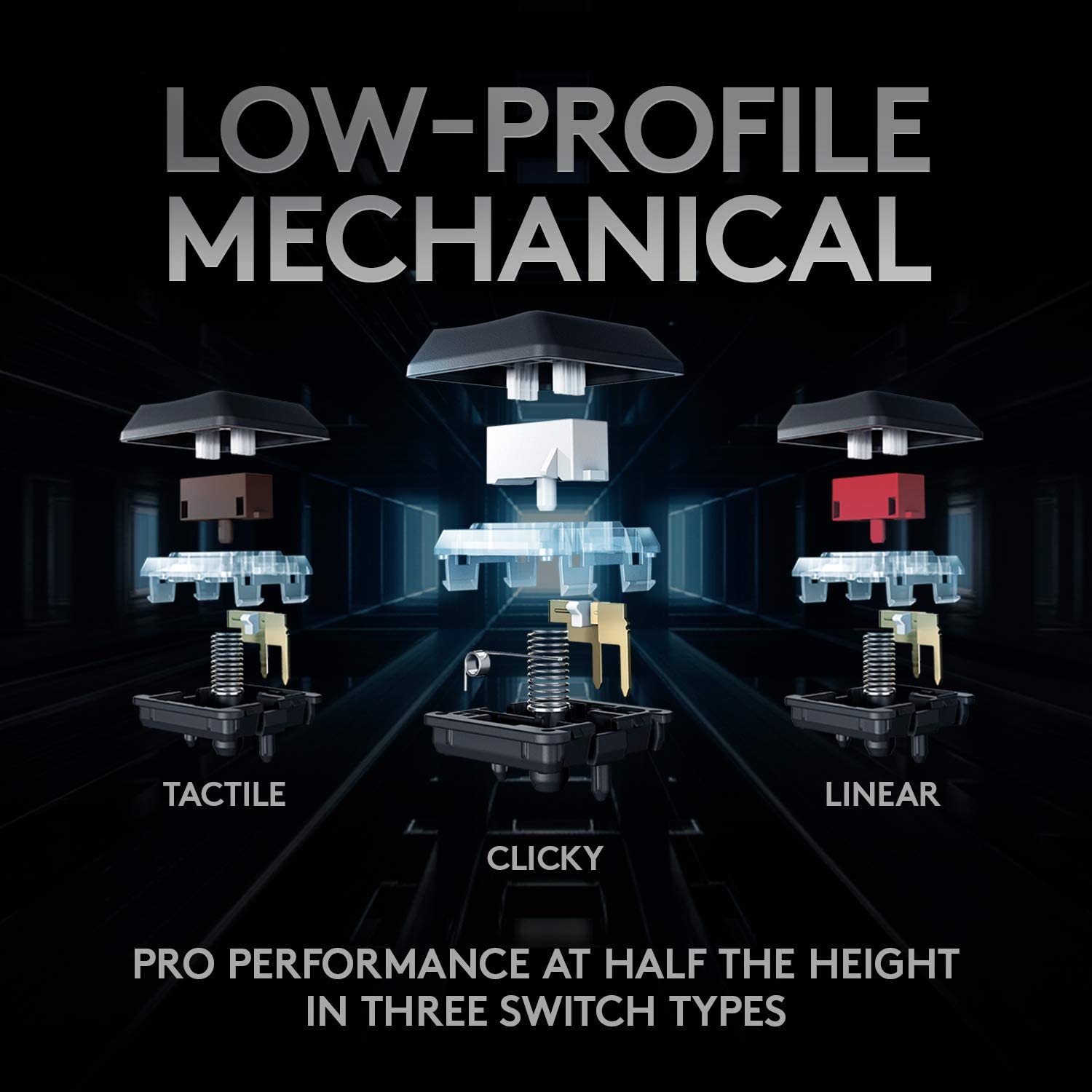 Lightspeed Wireless RGB Mechanical Gaming Keyboard, Low Profile Switch Options, Lightsync RGB, Advanced Wireless and Bluetooth Support - Eco Trade Company