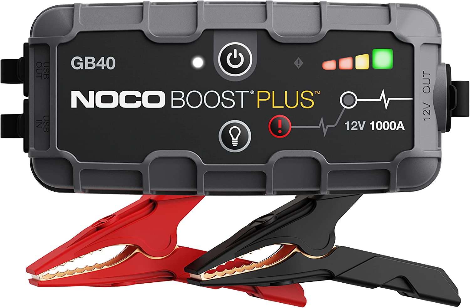 Noco GB40 Boost Plus 1000A UltraSafe 12V Lithium Jump Starter Kit