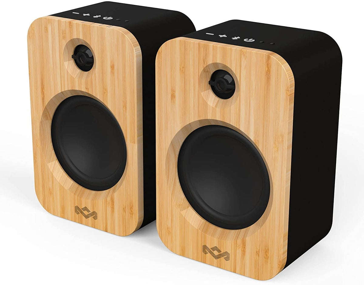 Budget Bluetooth Bookshelf Speakers Powerful Bookshelf Speakers with Wireless Bluetooth Connectivity and