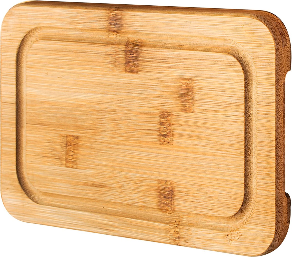 Organic Bamboo Cutting Board with Juice Groove (Small, 12 x 8)
