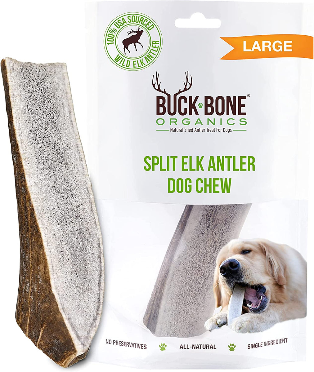Elk Antlers For Dogs, Premium Grade A Naturally Sourced From Shed