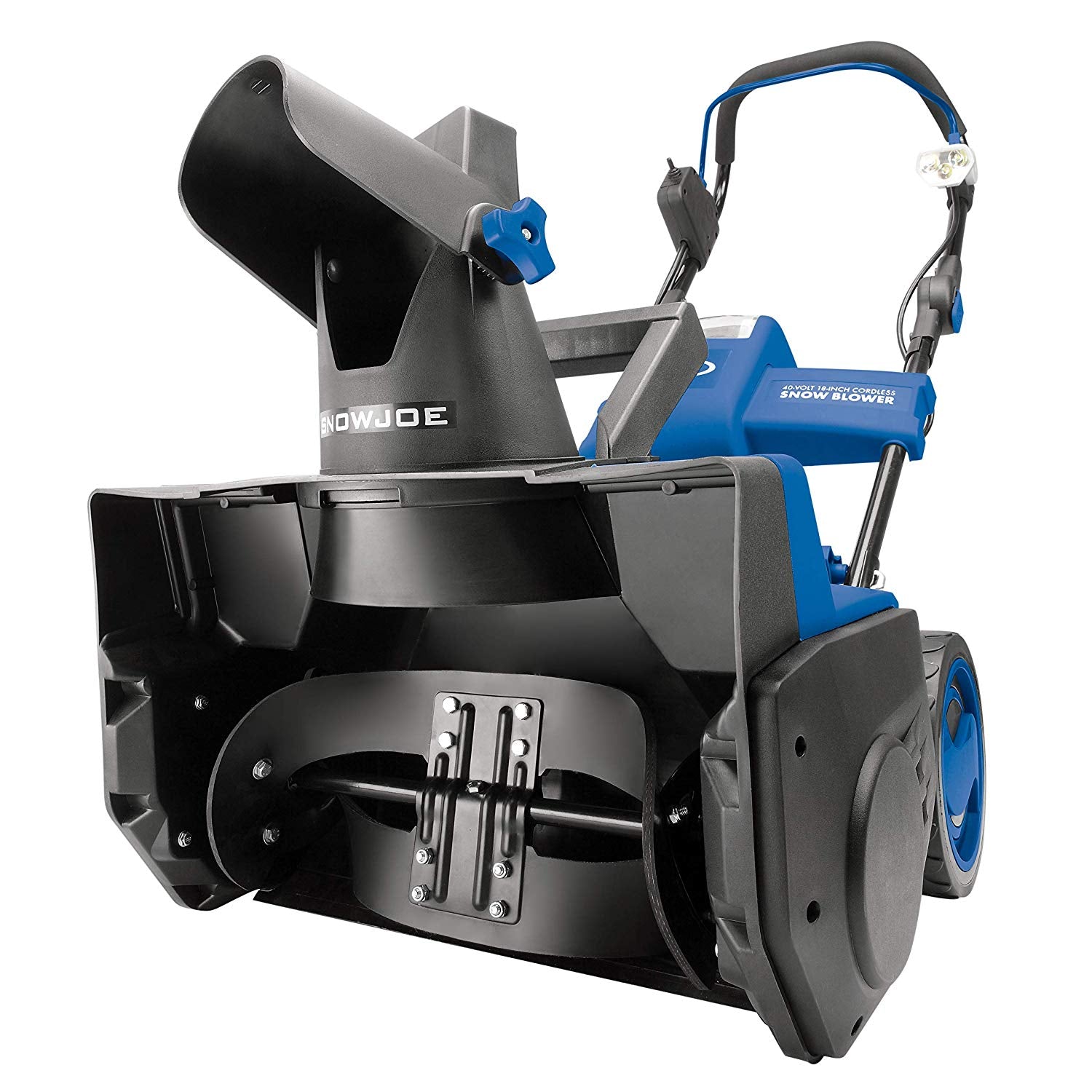 Snow Joe iON18SB 18-Inch 40 Volt Cordless Brushless Single Stage Snow Blower, Kit (w/4.0-Ah Battery + Quick Charger) - Eco Trade Company