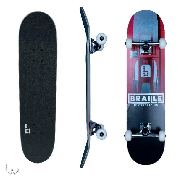 Skateboard with 7-Ply Maple Deck, and Abec-7 Bearings 31 x 7.75 Inches. - Eco Trade Company