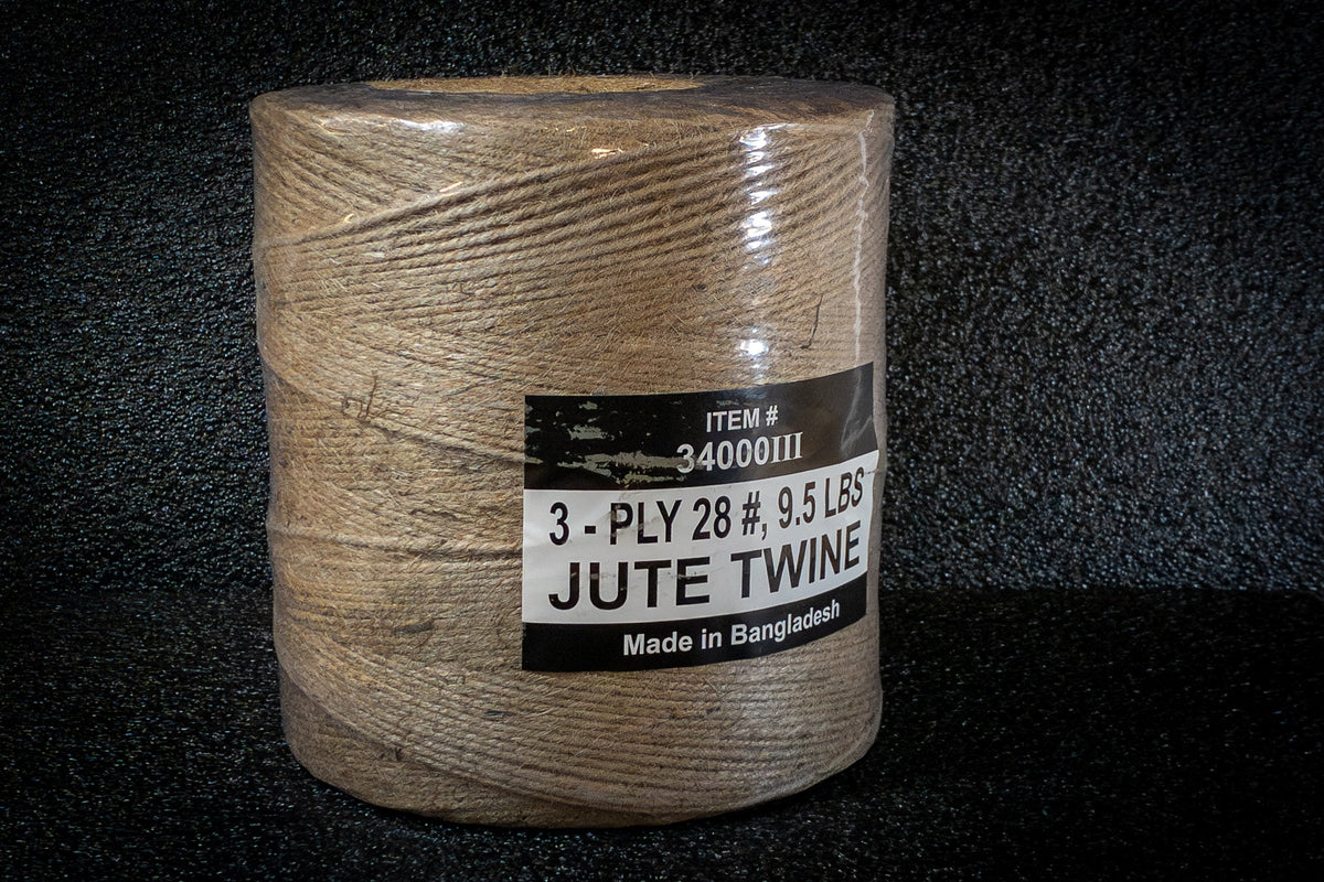 Jute Twine - Natural Jute Twine 3 Ply & 4 Ply