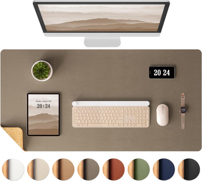 Eco-Friendly Office Desk Mat Non-Slip PU Leather - Eco Trade Company