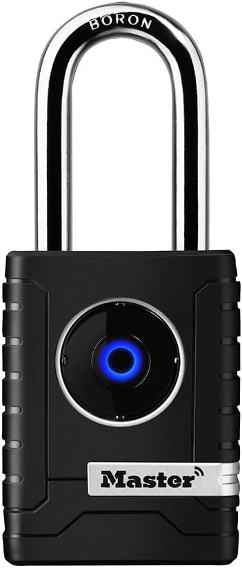 Fingerprint Lock - Heavy Duty Outdoor Biometric Padlock - Eco Trade Company