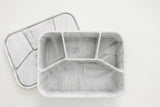 Lunchbox, 100% Food Grade Eco-Friendly Leak-Proof Silicone Bento Box, 4 Compartment, - Eco Trade Company