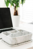 Lunchbox, 100% Food Grade Eco-Friendly Leak-Proof Silicone Bento Box, 4 Compartment, - Eco Trade Company