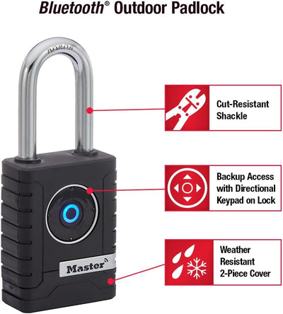 Fingerprint Lock - Heavy Duty Outdoor Biometric Padlock - Eco Trade Company