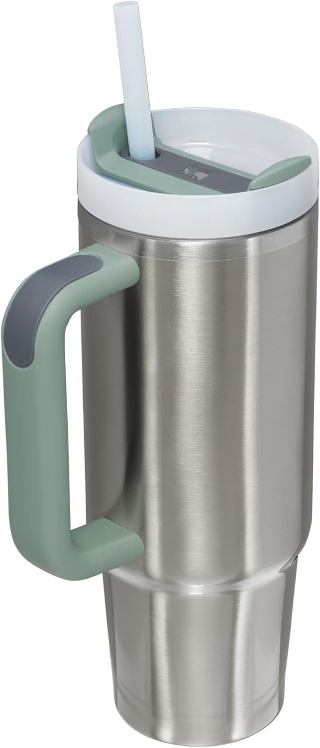 Stainless Steel Vacuum Insulated Tumbler with Lid and Straw - Eco Trade Company