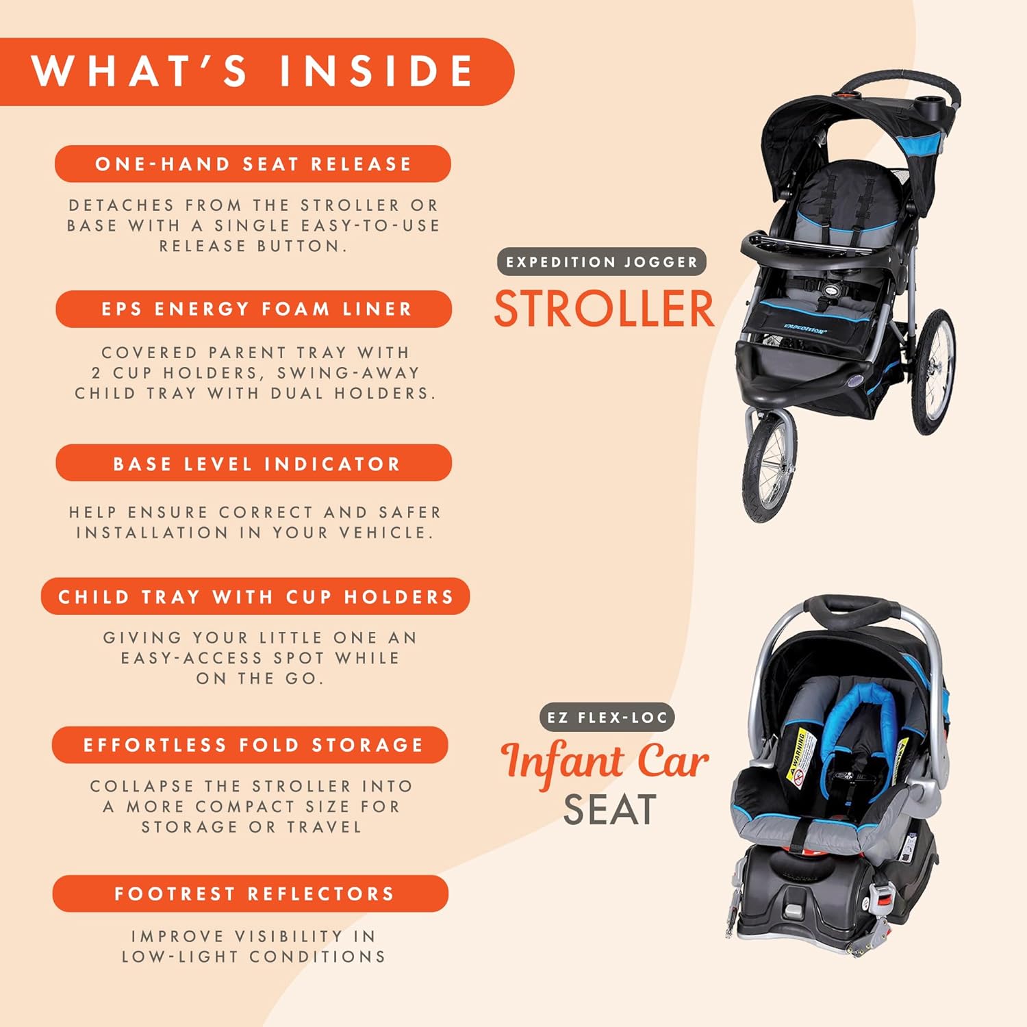 Baby Stroller Expedition Travel System - Eco Trade Company