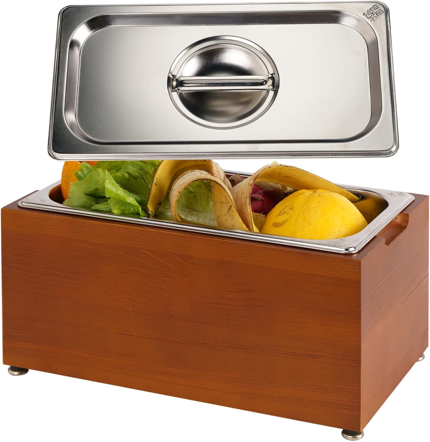 Compost Bin, Rust Proof Stainless Steel Insert – Eco Trade Company