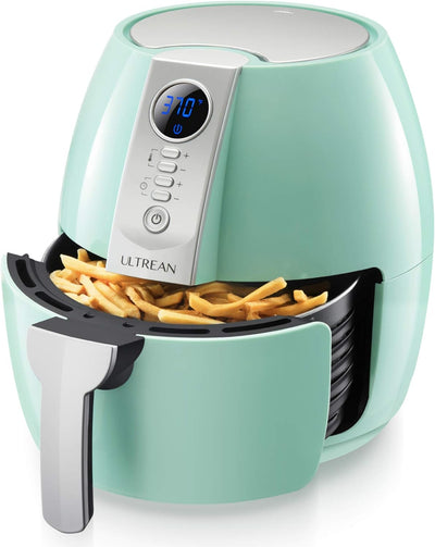 Air Fryer, 4.2 Quart (4 Liter) Electric Hot Air Fryers Oven Oilless Cooker with LCD Digital Screen and Nonstick Frying Pot - Eco Trade Company