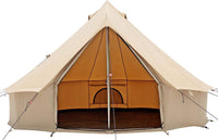 Canvas Bell Tent - Waterproof, 4-Season Luxury Camping and Glamping Outdoor Tent - Eco Trade Company