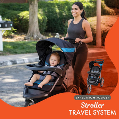 travel jogging stroller Baby Stroller Expedition Travel System – Eco Trade Company