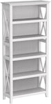 5 Shelf 66 Inch Bookcase Set - Eco Trade Company