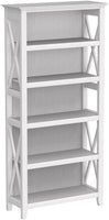 5 Shelf 66 Inch Bookcase Set - Eco Trade Company