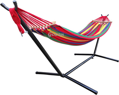 Double Hammock 500lb Capacity for Patio & Garden - Eco Trade Company