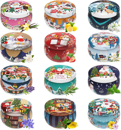 12-Piece Scented Candle Gift Set for Women – Aromatherapy Candles for Spa, Dinner, & Relaxation - Eco Trade Company