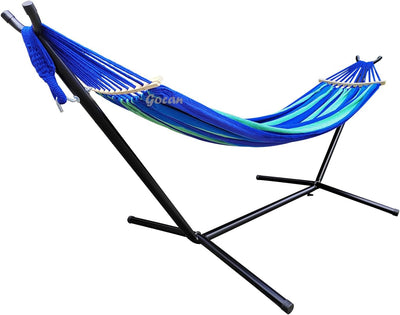 Double Hammock 500lb Capacity for Patio & Garden - Eco Trade Company