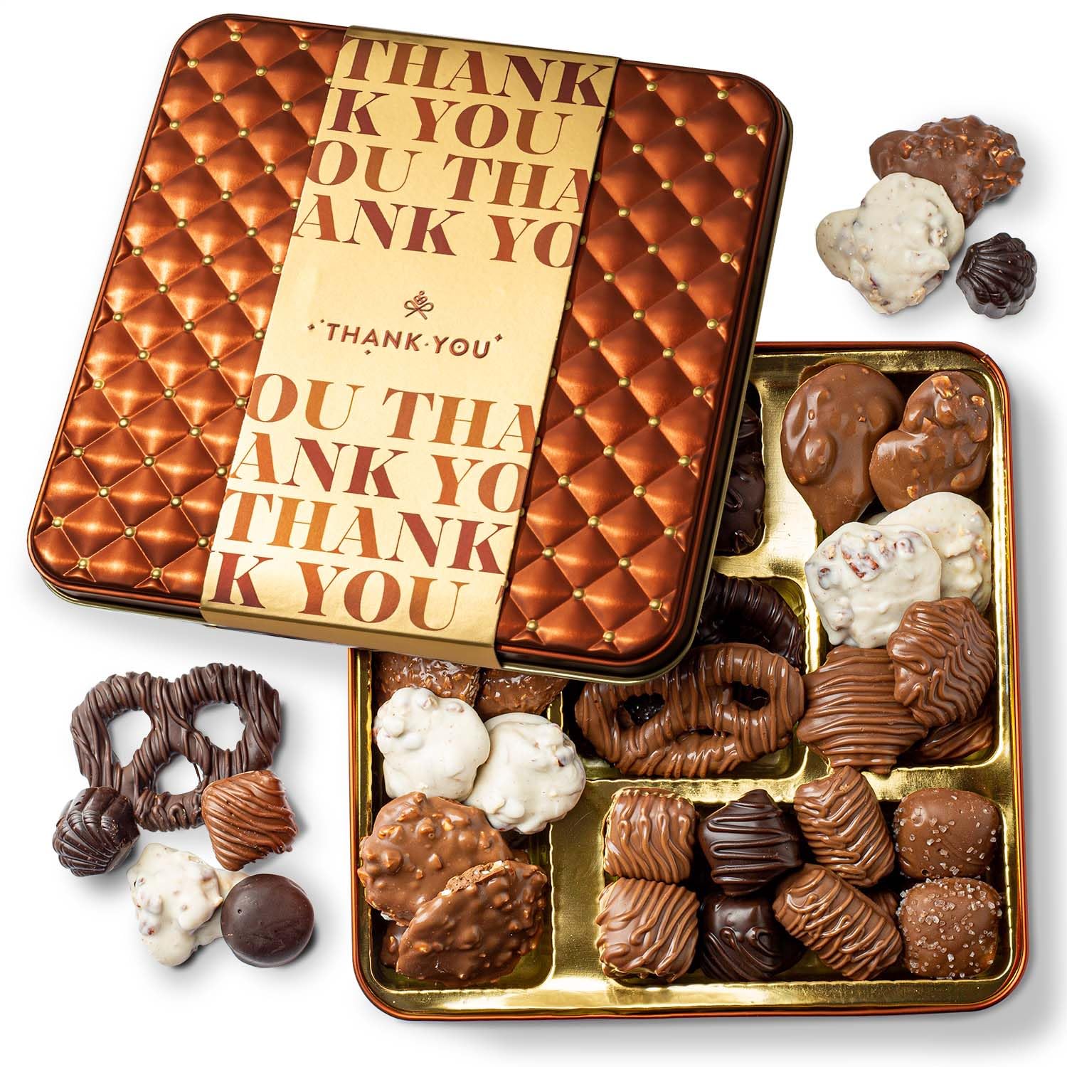 Gourmet Chocolate Gift Basket & Snack Platter - Perfect for Holidays - Eco Trade Company