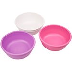 3pk 12 oz. Bowls, Made from Eco-Friendly Heavyweight Recycled Milk Jugs and Polypropylene, Made in USA - Eco Trade Company
