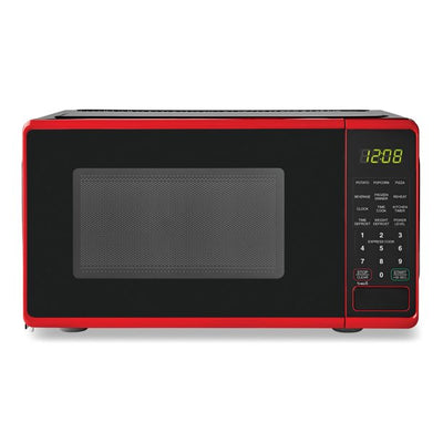 Compact Countertop Microwave Oven, 0.7 Cu ft Black - Eco Trade Company